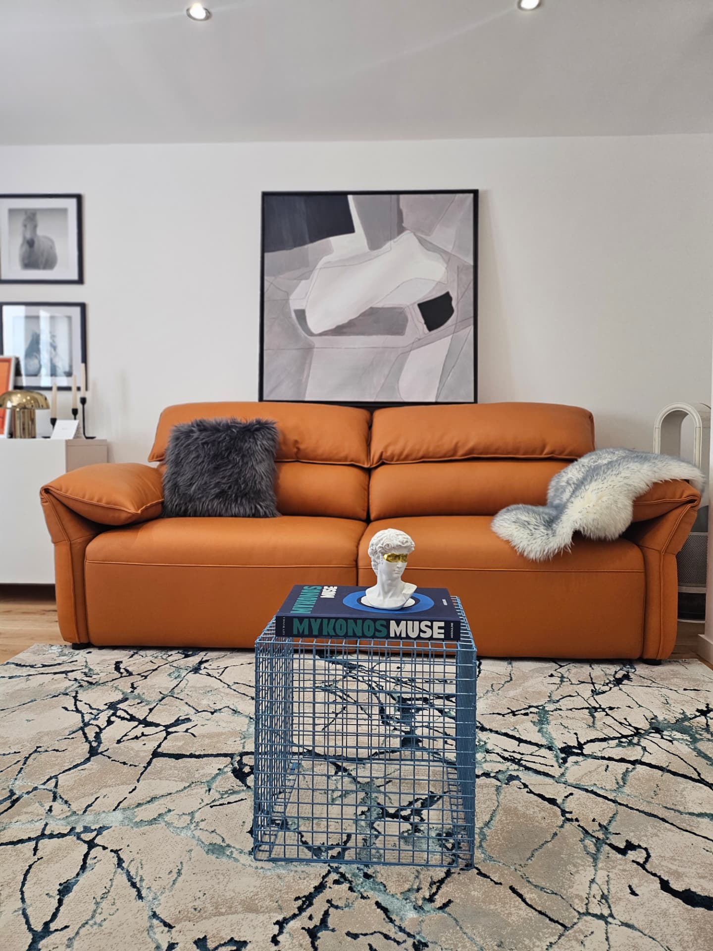 Terracotta Living Room — Lisbon