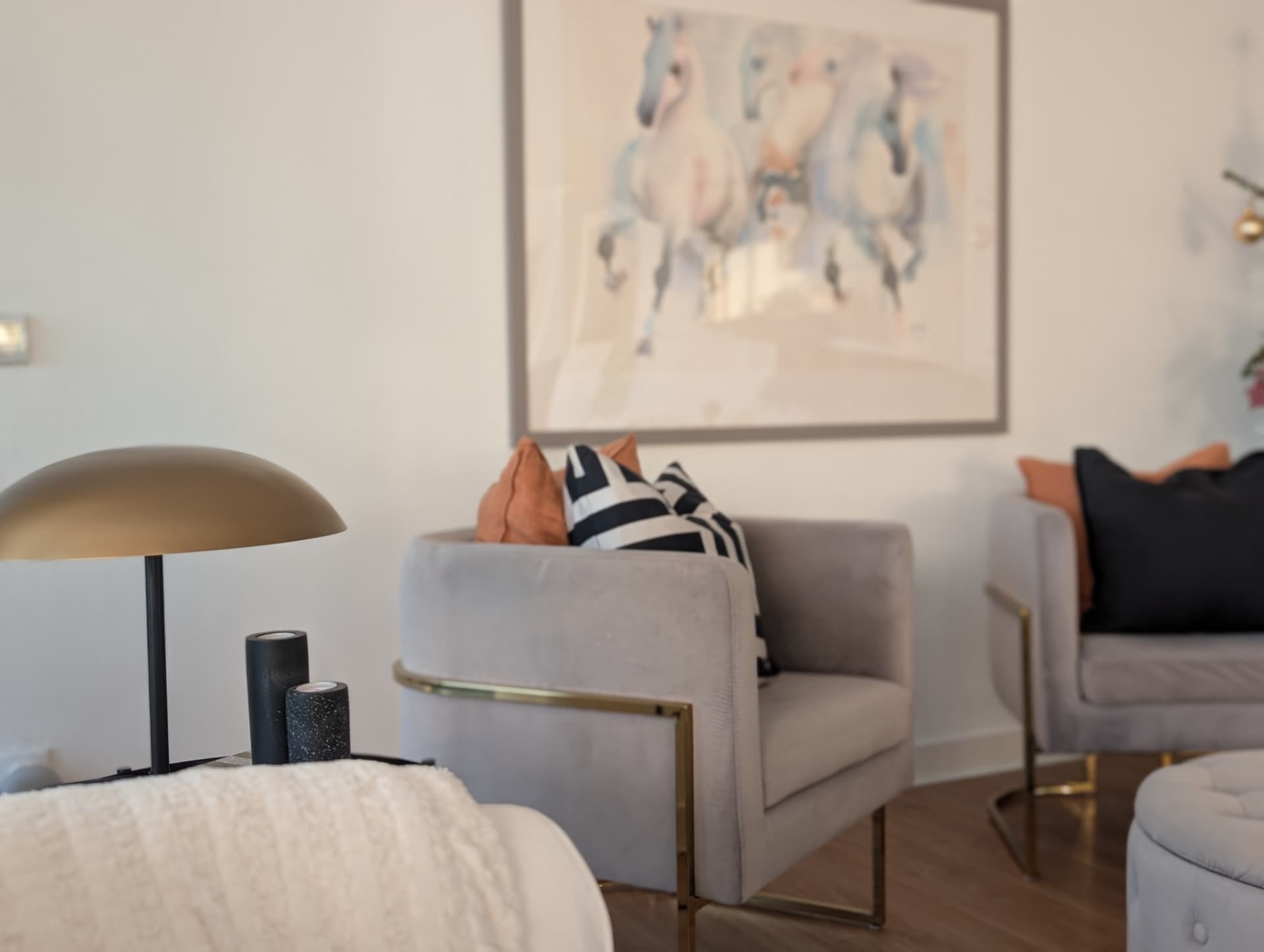 Grey Living Room — Cascais